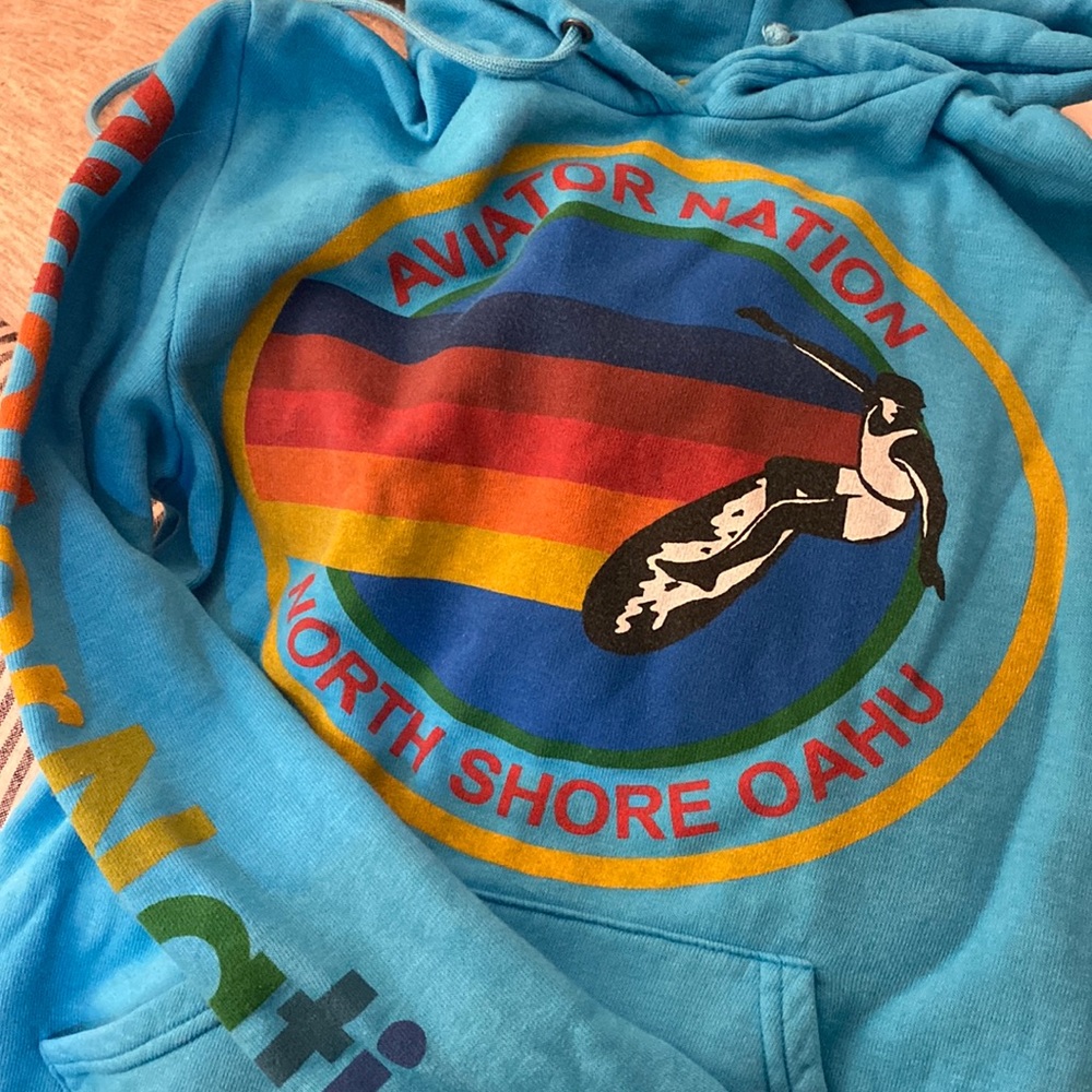 NEW XS “north shore oahu” hoodie